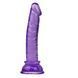 Фіолетовий фалоімітатор We Love Velvet Touch з присоскою 12*2.2 cm
