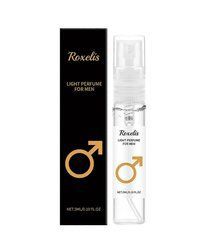 Стойкий мужской парфюм Roxelis Men's Charm с нотами розмарина, сандала и пачули, 3 мл