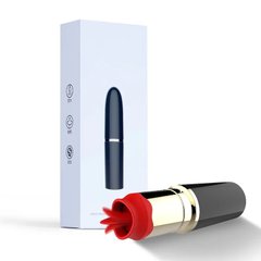 Вибратор для стимуляции клитора имитирующий губную помаду (USB)