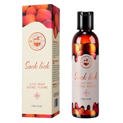 Интимная смазка для орального секса с ароматом персика 120 ml