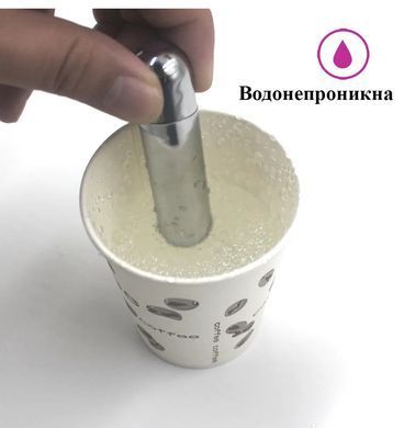 Потужний міні вібратор (вібропуля) з акумулятором, рожевий