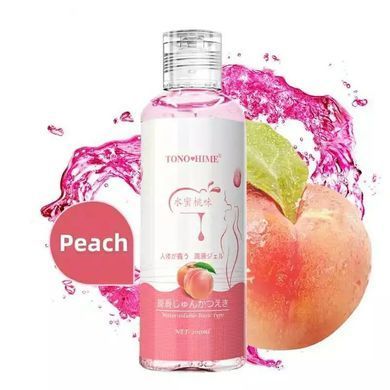 Съедобный лубрикант Tono Hime с вкусом персика 200 ml