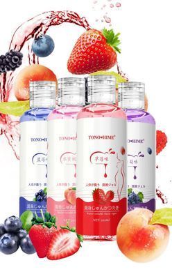 Їстівний інтимний гель Tono Hime зі смаком чорниці 200 ml