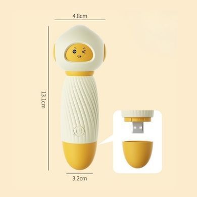 Кліторальний міні-вібромасажер LILO Good Sweet з 10 режимами вібрації, USB