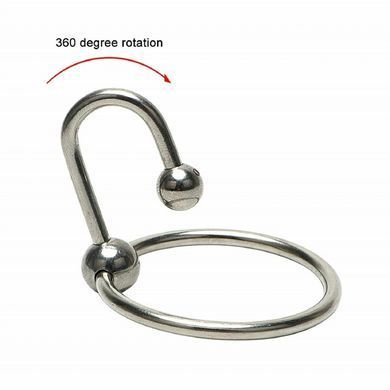 Кольцо с уретральной вставкой из нержавеющей стали Open Ring &oslash; 30 мм