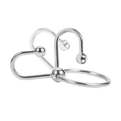 Кольцо с уретральной вставкой из нержавеющей стали Open Ring &oslash; 30 мм